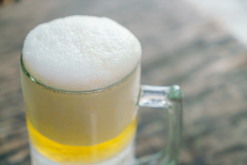 Mug with beer
