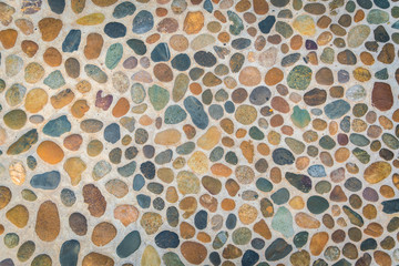 Stone wall texture background .