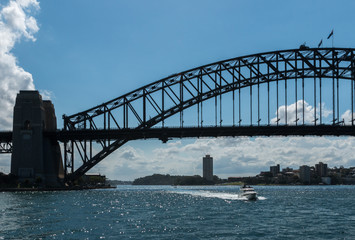 Naklejka premium Wspinaczka na Sydney Harbour Bridge