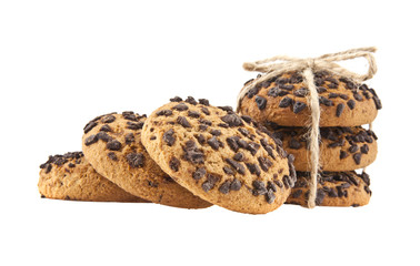 homemade cookies with chocolate