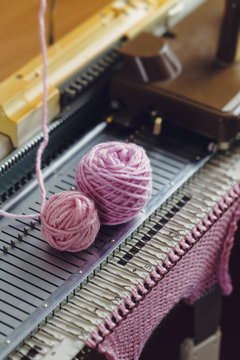 Hand Knitting Machine.