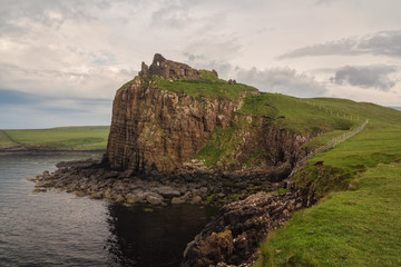 Duntulm Castle in the north of Skye