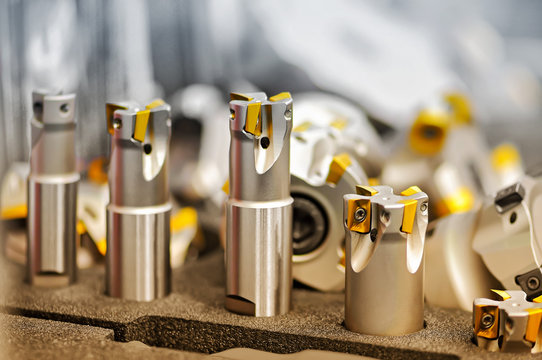 Set of steel milling cutter