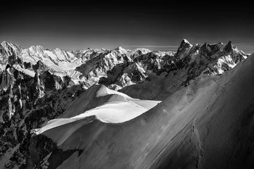Rolgordijnen Chamonix-Mont-Blanc, Frankreich © santosha57