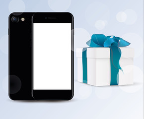 holiday black smartphone