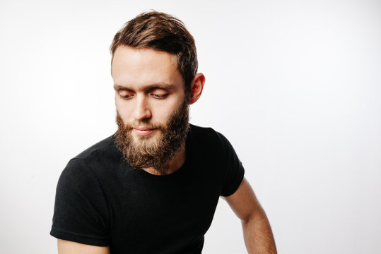 Man portrait with beard