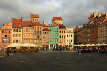Fototapeta na wymiar Warsaw