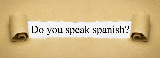 Do you speak spanish?