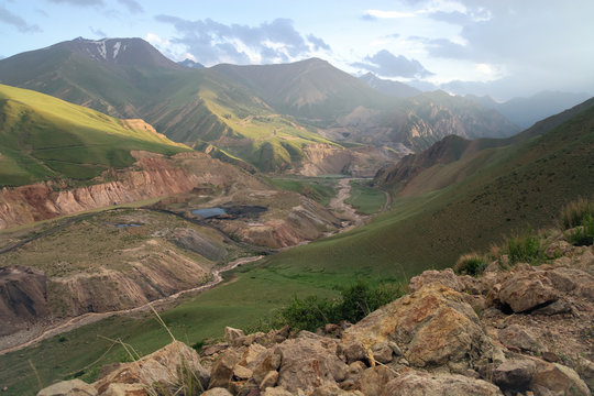Kyrgyzstan Coal Mine Kara-Keche, Naryn Province