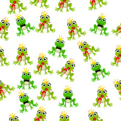Fototapeta premium frog prince or princess
