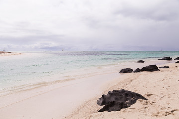 Deer Island in Mauritius