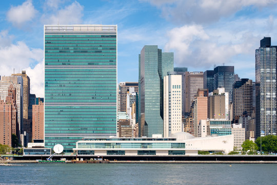 United Nations Headquarters New York City Editorial Image - Image of walk, ameri