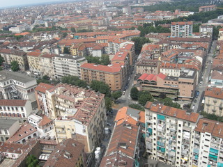 Fototapeta premium Milano up view 1