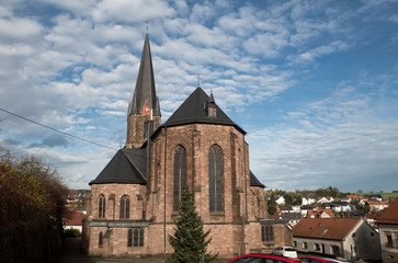 Obraz premium Kirche in Uchtelfangen
