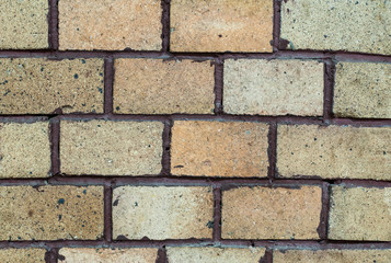 Close up of old brick wall texture background