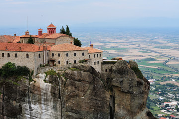 Fototapeta na wymiar Saint Stephen Holy Monastery, Meteora, Greece