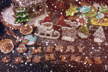 Gingerbreads for new years and christmas