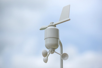 Naklejka na ściany i meble Anemometer Meteorology station