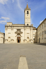 Fototapeta na wymiar Cathedral Ascoli Piceno