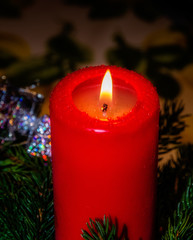 Christmas candle