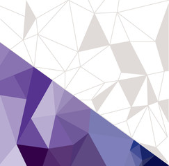 Abstract geometric background violet. Vector illustration.