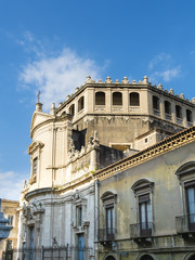Fototapeta na wymiar Die Kirche San Francesco Borgia, Catania, Provinz Catania Sizilien, Italien, Europa