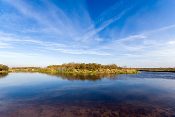 Fototapeta na wymiar Rzeka Biebrza