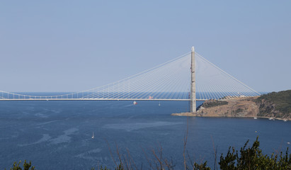 Yavuz Sultan Selim Bridge in Istanbul