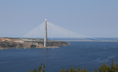 Yavuz Sultan Selim Bridge in Istanbul