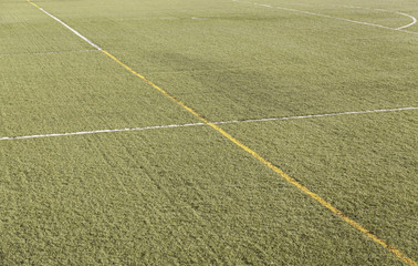 Soccer field lines