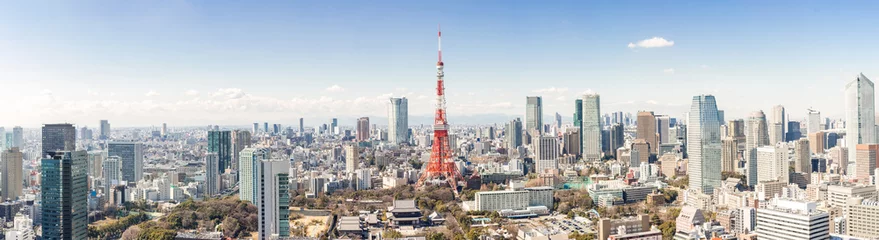 Poster Im Rahmen Tokyo Tower, Tokio Japan © vichie81
