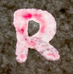 Letter R.