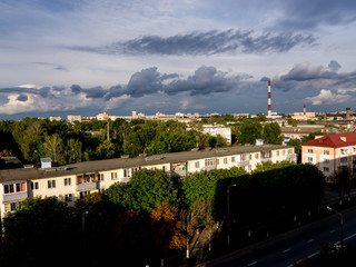 Obraz premium The Factory chimneys.