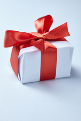 present with red bow