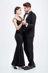 Image of business people dancing