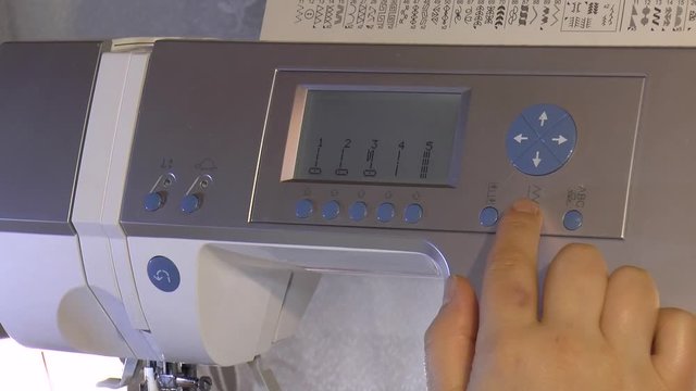 настройка швейной машины перед работай