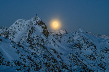 Obraz premium Supermond - Vollmond 