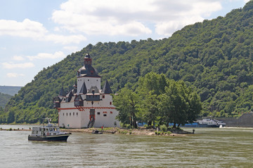 Fototapeta na wymiar Burg Pfalzgrafenstein