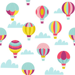 Hot air ballon pattern