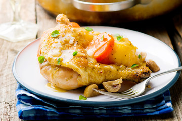 Braised Chicken with Vegetables