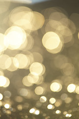 golden blur background