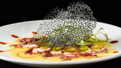 octopus sashimi