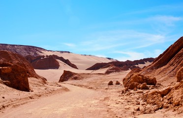 Fototapeta na wymiar Valle de la Muerte