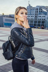 Fototapeta premium Street's girl