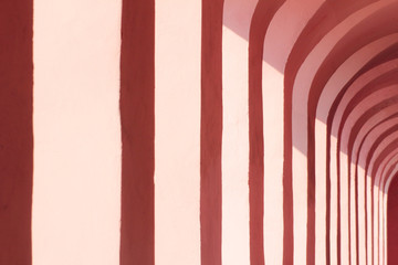 Fototapeta na wymiar columns pink texture