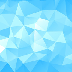 Blue triangular abstract background. Trendy  illustration. 