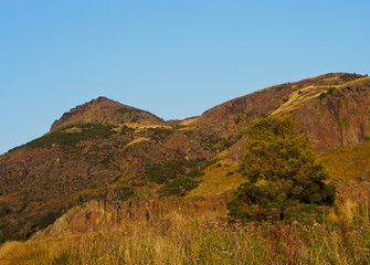 Holyrood Park in Edinburgh