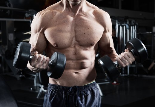 Dumbbell biceps workout