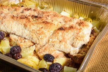 gratin fish