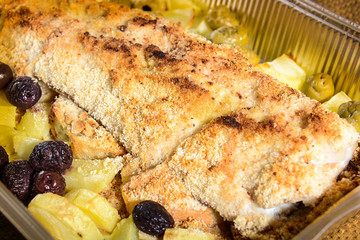 gratin fish